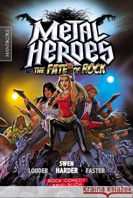 Metal Heroes and the Fate of Rock, m. Audio-CD : Ein Rock-Comedy Spielbuch Harder, Swen 9783939212607 Mantikore Verlag