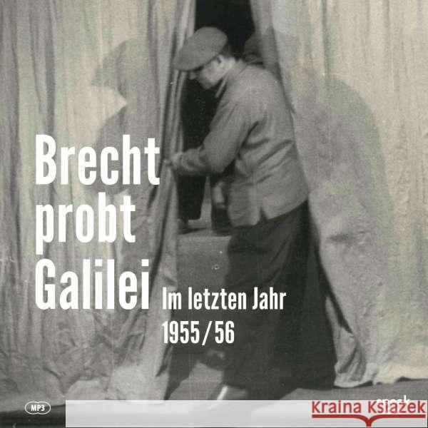 Brecht probt Galilei, 1 Audio-CD, MP3 Brecht, Bertolt 9783940018960