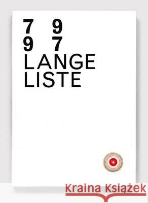 Lange Liste 79-97 Christian Lange 9783940064738