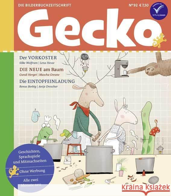 Gecko Kinderzeitschrift Band 92 Wolfrum, Silke, Herget, Gundi, Berbig, Renus 9783940675910 Edition Loris