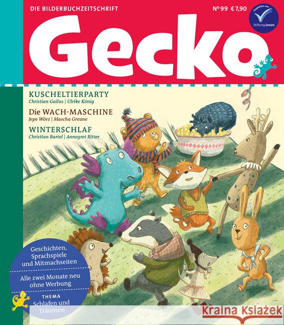 Gecko Kinderzeitschrift Band 99 Gailus, Christian, Wörz, Jepe, Bartel, Christian 9783940675989 Edition Loris
