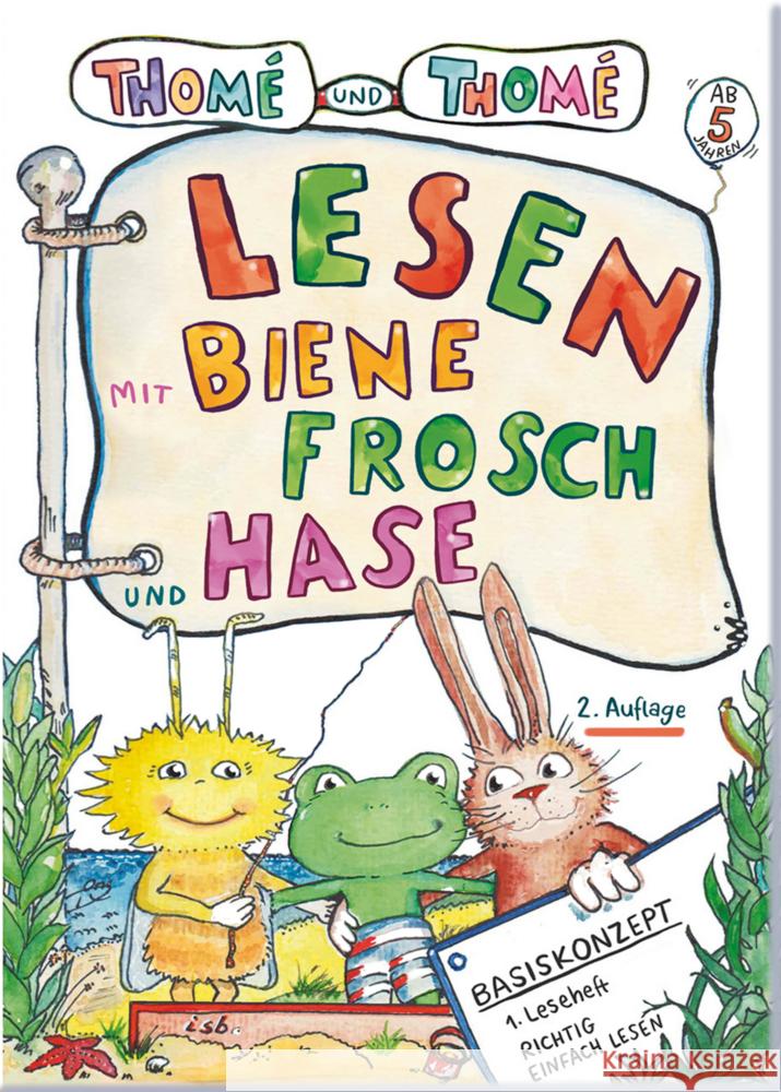 Lesen mit Biene, Frosch und Hase Thomé, Günther, Thomé, Dorothea 9783942122375