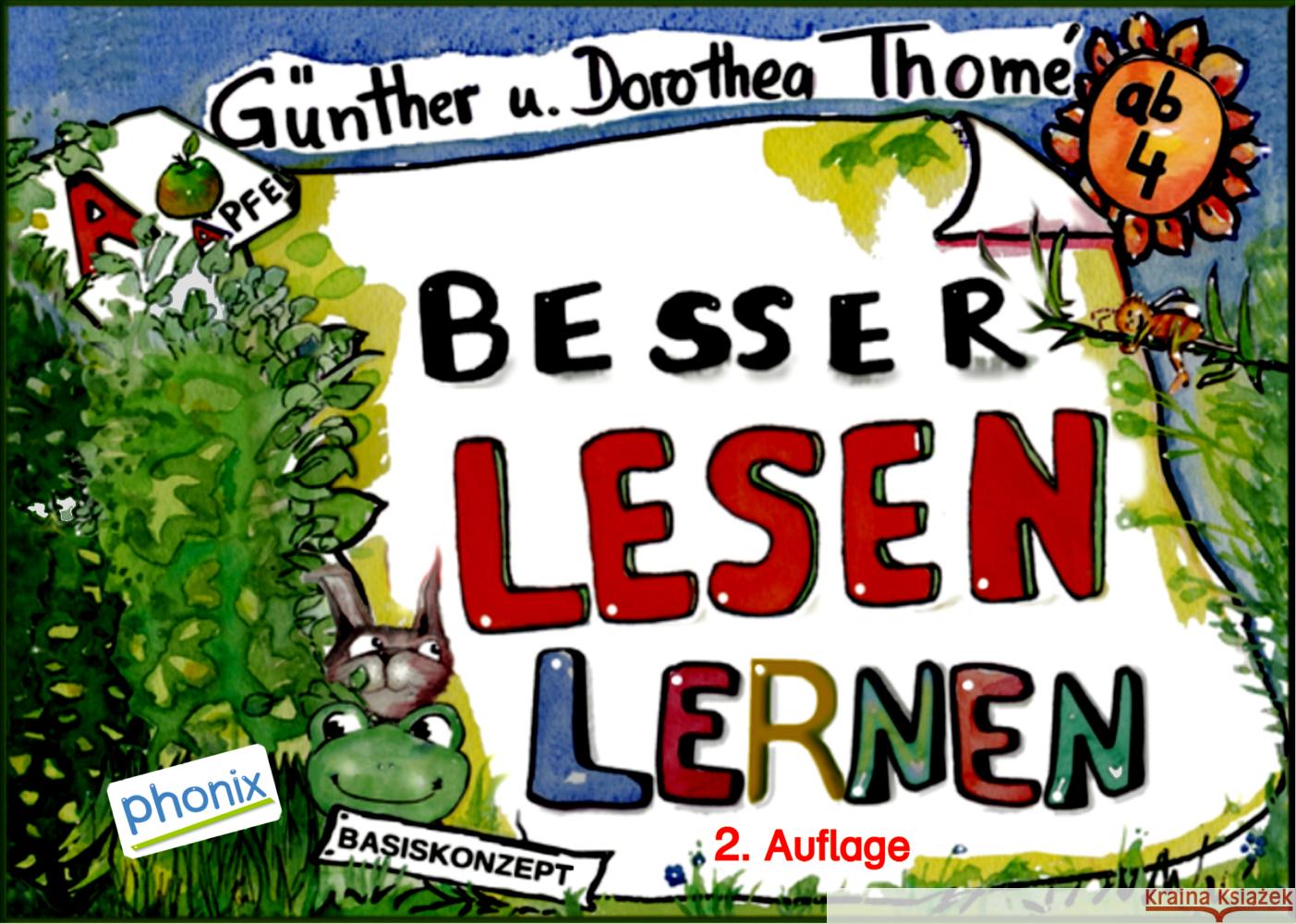 Besser lesen lernen Thomé, Günther, Thomé, Dorothea 9783942122504