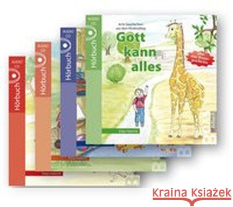 Gott kann alles-Hörbuchreihe im Set, 4 Audio-CDs : Geschichten aus dem Kinderalltag, Lesung Habicht, Katja 9783942258654 BOAS-Verlag