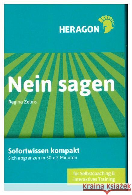 Nein sagen, Lernkarten : Sich abgrenzen in 50 x 2 Minuten Zelms, Regina 9783942805667 Heragon