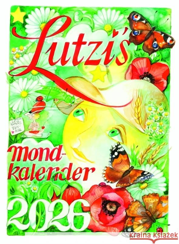 Lutzis Mondkalender kurz 2026 Lutzenberger, Andrea 9783942966504