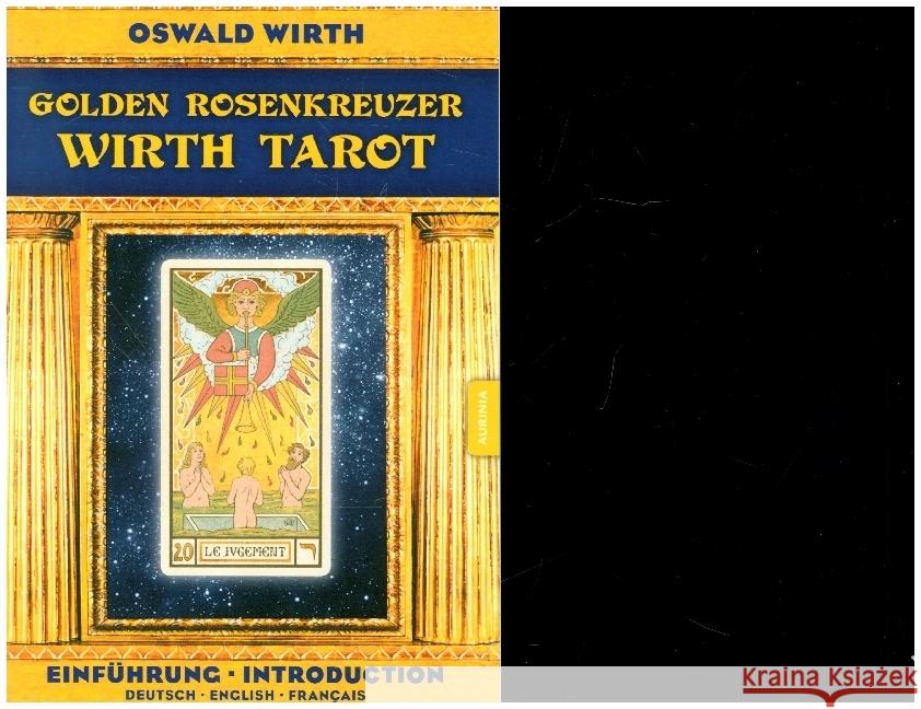 Golden Rosenkreuzer Wirth Tarot Wirth, Oswald 9783943012996 Aurinia Verlag