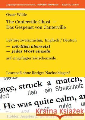 The Canterville Ghost - Das Gespenst Von Canterville Fran Axisa Jose Antunes Francois Axisa 9783943394016