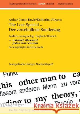 The Lost Special / Der Verschollene Sonderzug Arthur Conan Doyle Katharina Jurgens Harald Holder 9783943394153 Harald Holder