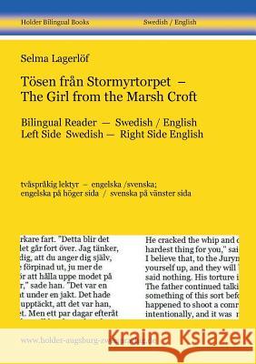 Tosen Fran Stormyrtorpet - The Girl from the Marsh Croft Selma Lagerlof Velma Howard Harald Holder 9783943394504