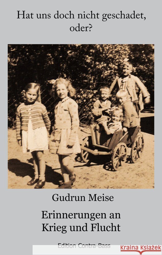 Hat uns doch nicht geschadet,oder? Meise, Gudrun 9783943446609
