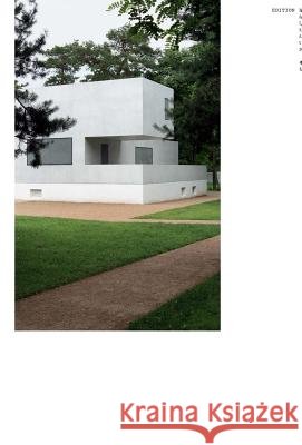 The New Masters' Houses in Dessau, 1925-2014 Claudia Perren 9783944669731 Spector Books