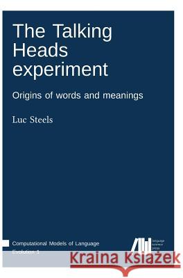 The Talking Heads experiment Steels, Luc 9783944675763