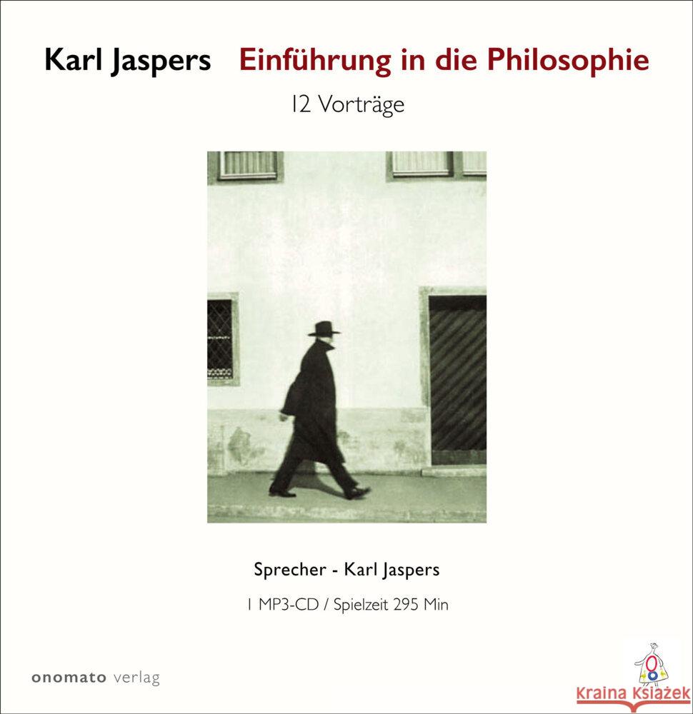 Einführung in die Philosophie. Zwölf Radiovorträge. Jaspers, Karl 9783944891958 Onomato