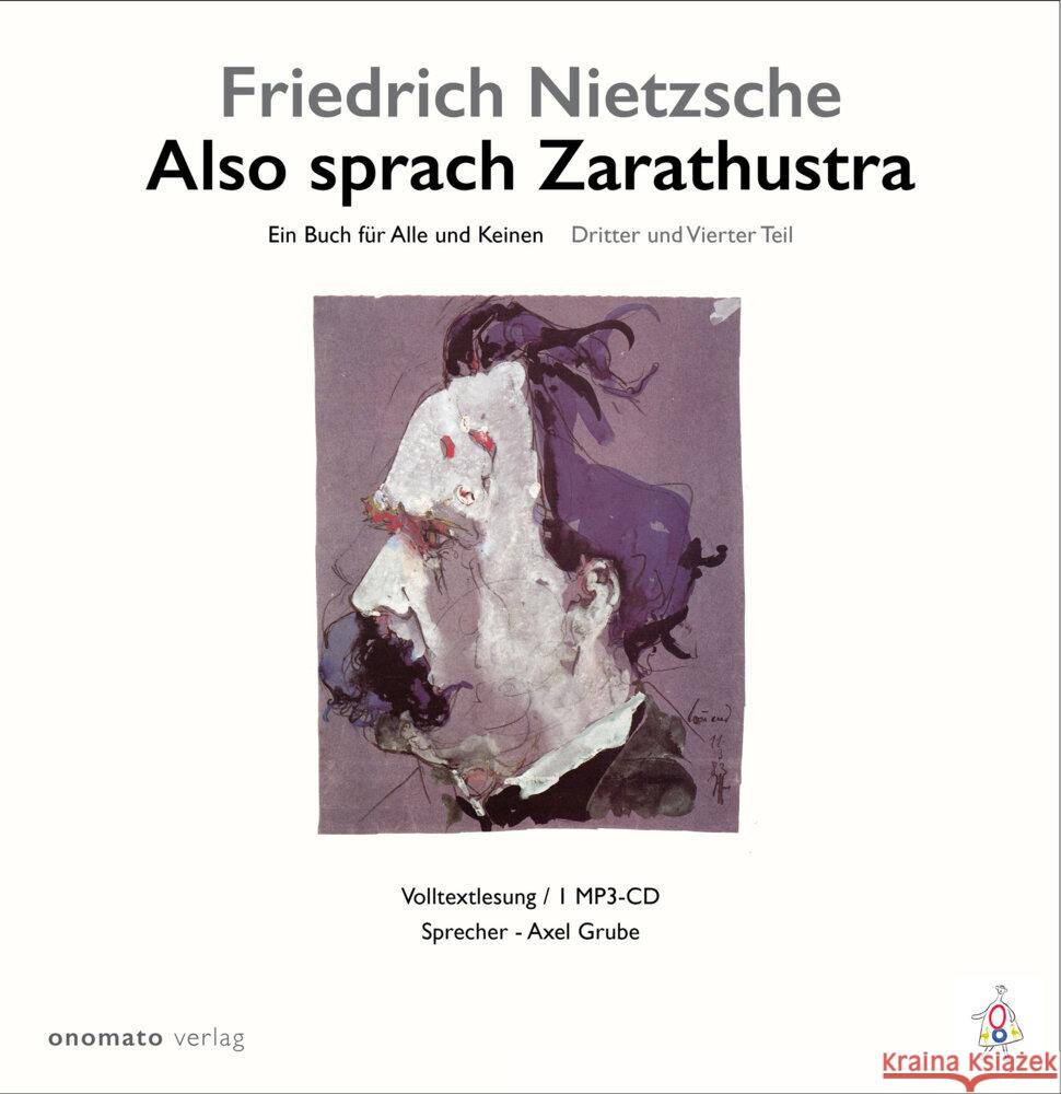 Also sprach Zarathustra. Nietzsche, Friedrich 9783944891989 Onomato