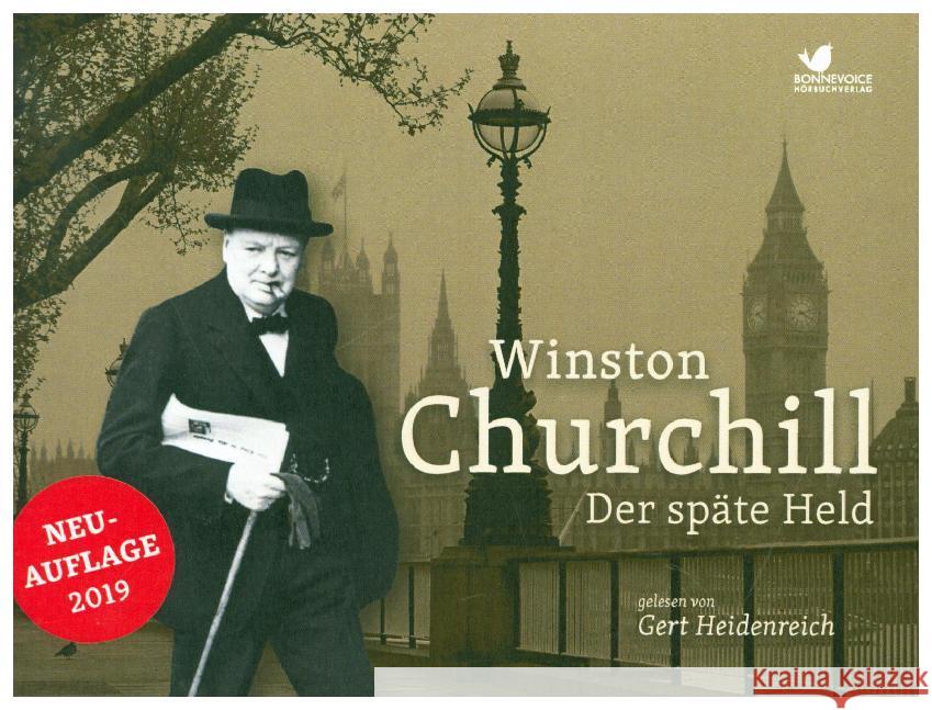 Winston Churchill, 2 MP3-CDs : Der späte Held Kielinger, Thomas 9783945095249 Bonnevoice