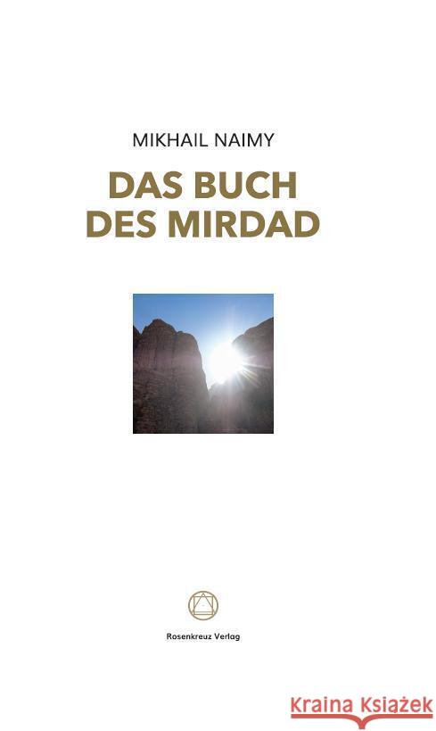 Das Buch des Mirdad Naimy, Mikhail 9783945115183