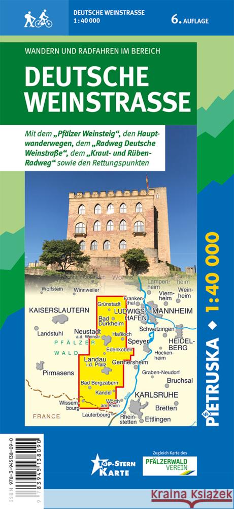 Deutsche Weinstraße Pietruska Verlag 9783945138090