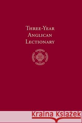 Three-Year Anglican Lectionary Frederick Haas 9783945233115 St. Alcuin of York Anglican Publishers