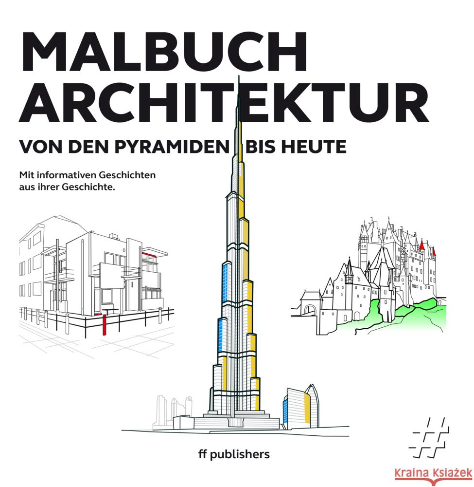 Malbuch Architektur Uffelen, Chris van 9783945539385 ff publishers