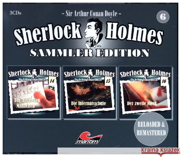 Sherlock Holmes Sammler Edition. Box.6, 3 Audio-CDs Doyle, Arthur C. 9783945624180 Winterzeit