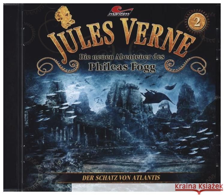 Die neuen Abenteuer des Phileas Fogg - Der Schatz von Atlantis, 1 Audio-CD Verne, Jules 9783945624623 Soulfood Music