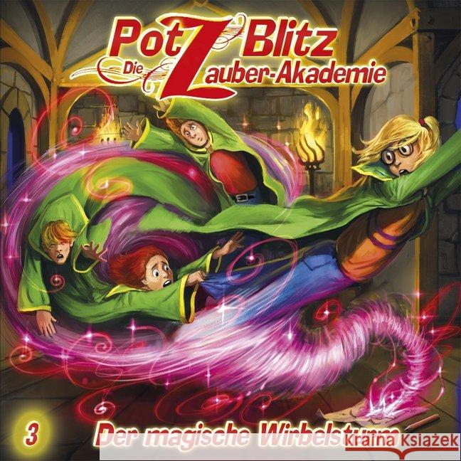 Potz Blitz, Die Zauber-Akademie - Der magische Wirbelsturm, 1 Audio-CD Piasecki, Christoph 9783945757079 Delta Music & Entertainment Hörbücher