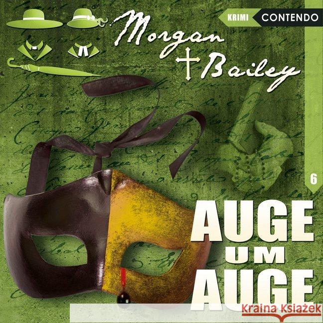 Morgan & Bailey - Auge um Auge, 1 Audio-CD Piasecki, Christoph 9783945757406 Contendo