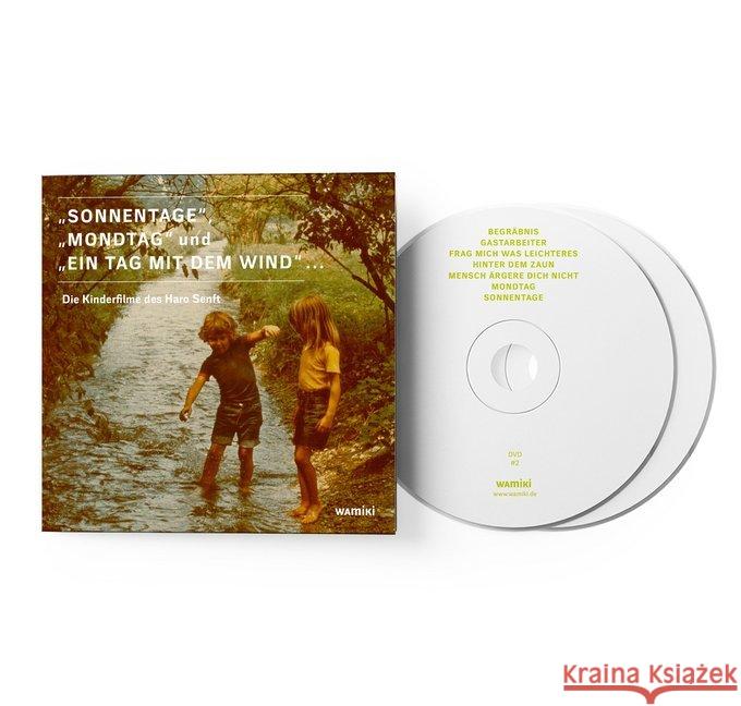 Sonnentage, Mondtag und Ein Tag mit dem Wind..., 8 Filme auf 2 DVDs : PAL. Sammelband. DE Senft, Haro 9783945810057