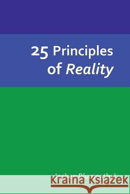 25 Principles of Reality Jochen Blumenthal 9783945871843 Das Gesetz Des Einen-Verlag (Deutschland)