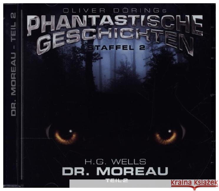 Dr. Moreau. Staffel.2, 1 CD Wells, H. G. 9783946207733 Imaga