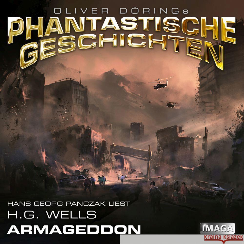 Oliver Dörings Phantastische Geschichten - Armageddon, 1 Audio-CD Wells, H .G. 9783946207849 Imaga