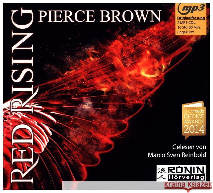 Red Rising, 2 MP3-CDs Brown, Pierce 9783946349648 Ronin Hörverlag