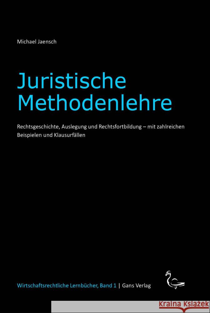 Juristische Methodenlehre Jaensch, Michael 9783946392064