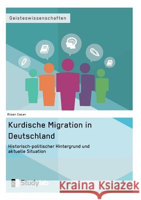 Kurdische Migration in Deutschland. Historisch-politischer Hintergrund und aktuelle Situation Cacan, Rüsen 9783946458302 Studylab