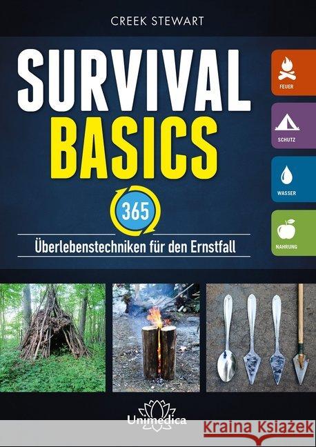 Survival Basics : 365 Überlebenstechniken für den Ernstfall Stewart, Creek 9783946566915