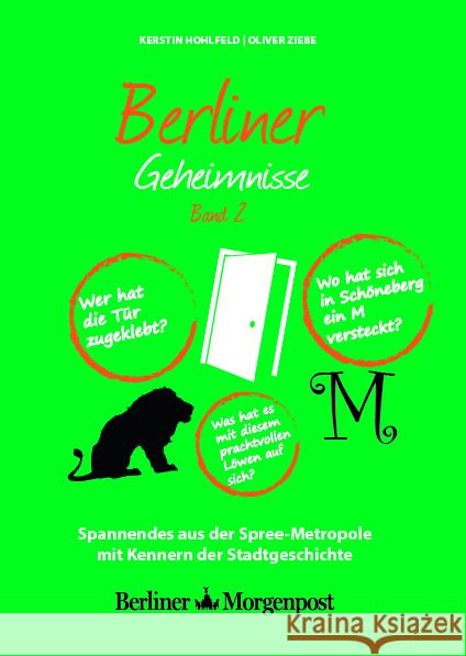 Berliner Geheimnisse Band 2 Hohlfeld, Kerstin, Ziebe, Oliver 9783946581888