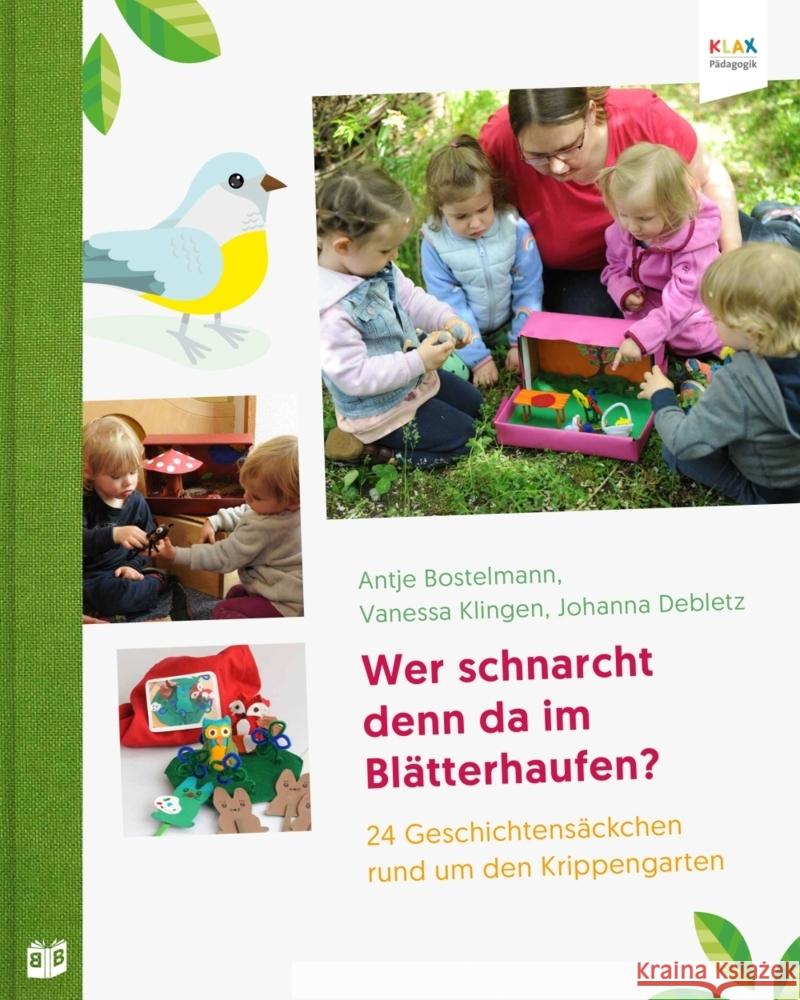 Wer schnarcht denn da im Blätterhaufen? Bostelmann, Antje, Klingen, Vanessa, Debletz, Johanna 9783946829645 Bananenblau