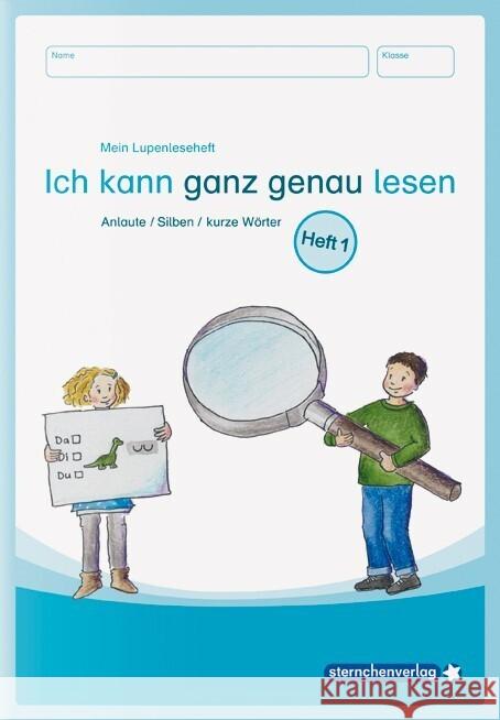 Ich kann ganz genau lesen Heft 1 sternchenverlag GmbH, Langhans, Katrin 9783946904700 Sternchenverlag