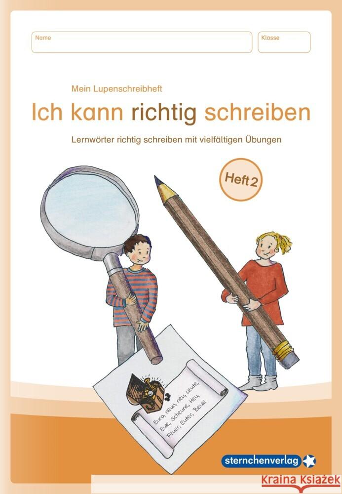 Ich kann richtig schreiben Heft 2 sternchenverlag GmbH, Langhans, Katrin 9783946904793 Sternchenverlag