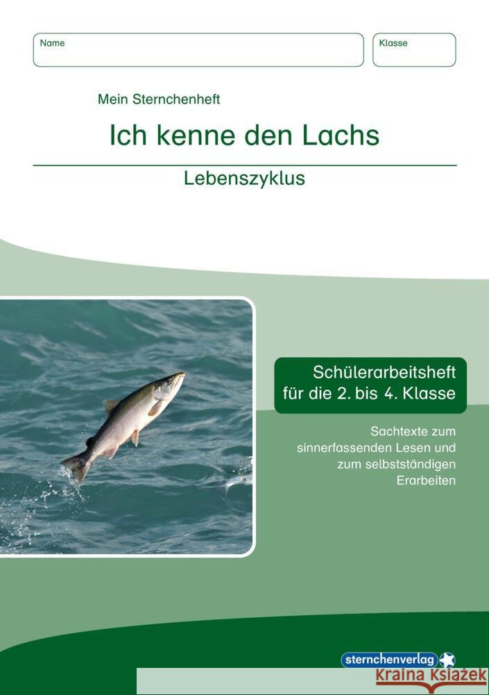 Ich kenne den Lachs - Lebenszyklus sternchenverlag GmbH, Langhans, Katrin 9783946904939 Sternchenverlag
