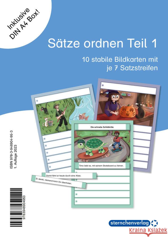 Sätze ordnen Teil 1 sternchenverlag GmbH, Langhans, Katrin 9783946904953 Sternchenverlag