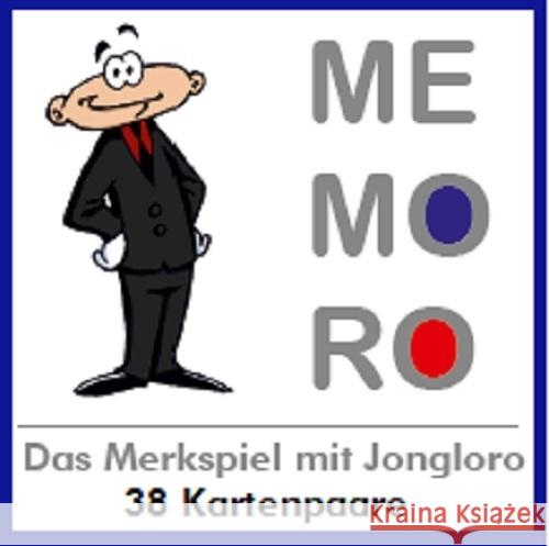 MEMORO - das Merkspiel mit Jongloro Ehlers, Stephan 9783947104802