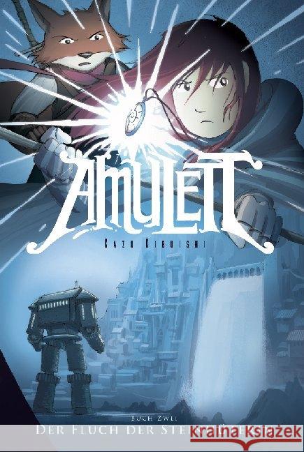 Amulett - Der Fluch der Steinhüterin Kibuishi, Kazu 9783947188833 Adrian Verlag