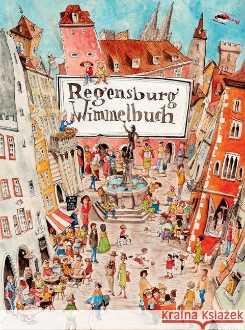 Regensburg Wimmelbuch Engel, Peter 9783947727018 Edition buntehunde