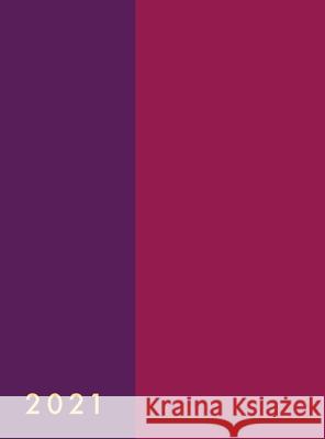 Daily Planner 2021 for Women 8.5 x 11: 8.5 x 11 2021 Daily Planner Hardcover, 1 Page per Day, January - December 2021, 12 Month Dated Planner 2021, Pu Paper, Pilvi 9783947808601 Paula Rocket