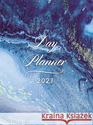 Day Planner 2021 Daily Large: Hardcover Agenda 8.5