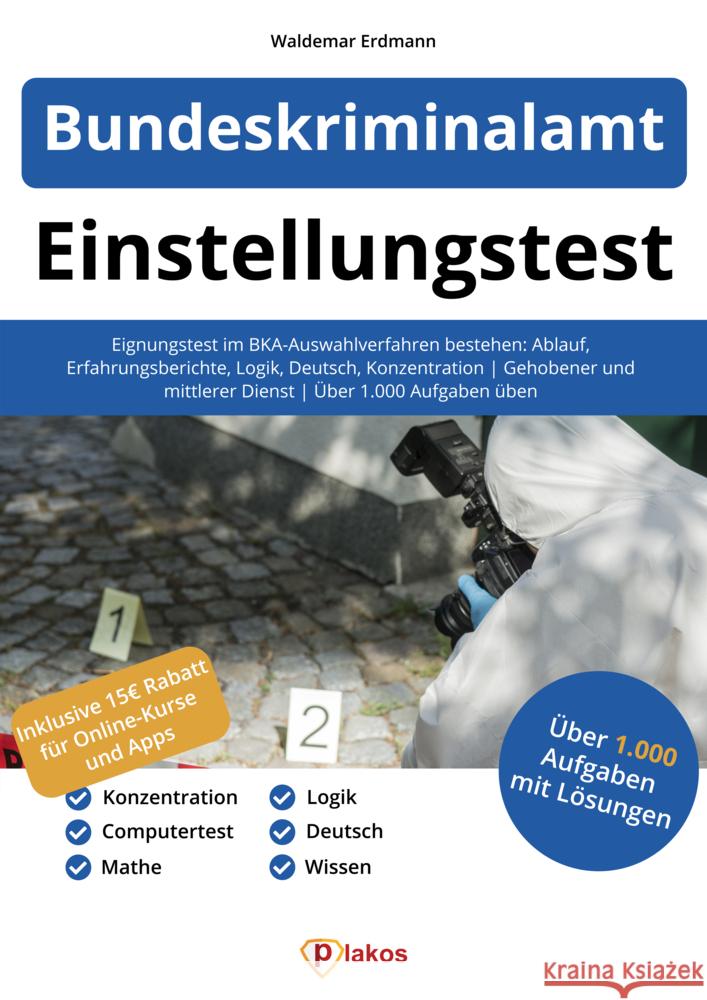 Einstellungstest Bundeskriminalamt Erdmann, Waldemar 9783948144654