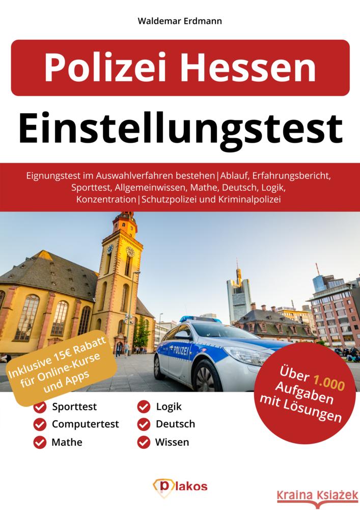 Polizei Hessen Einstellungstest Erdmann, Waldemar 9783948144739