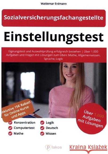 Einstellungstest Sozialversicherungsfachangestellte Erdmann, Waldemar 9783948144777